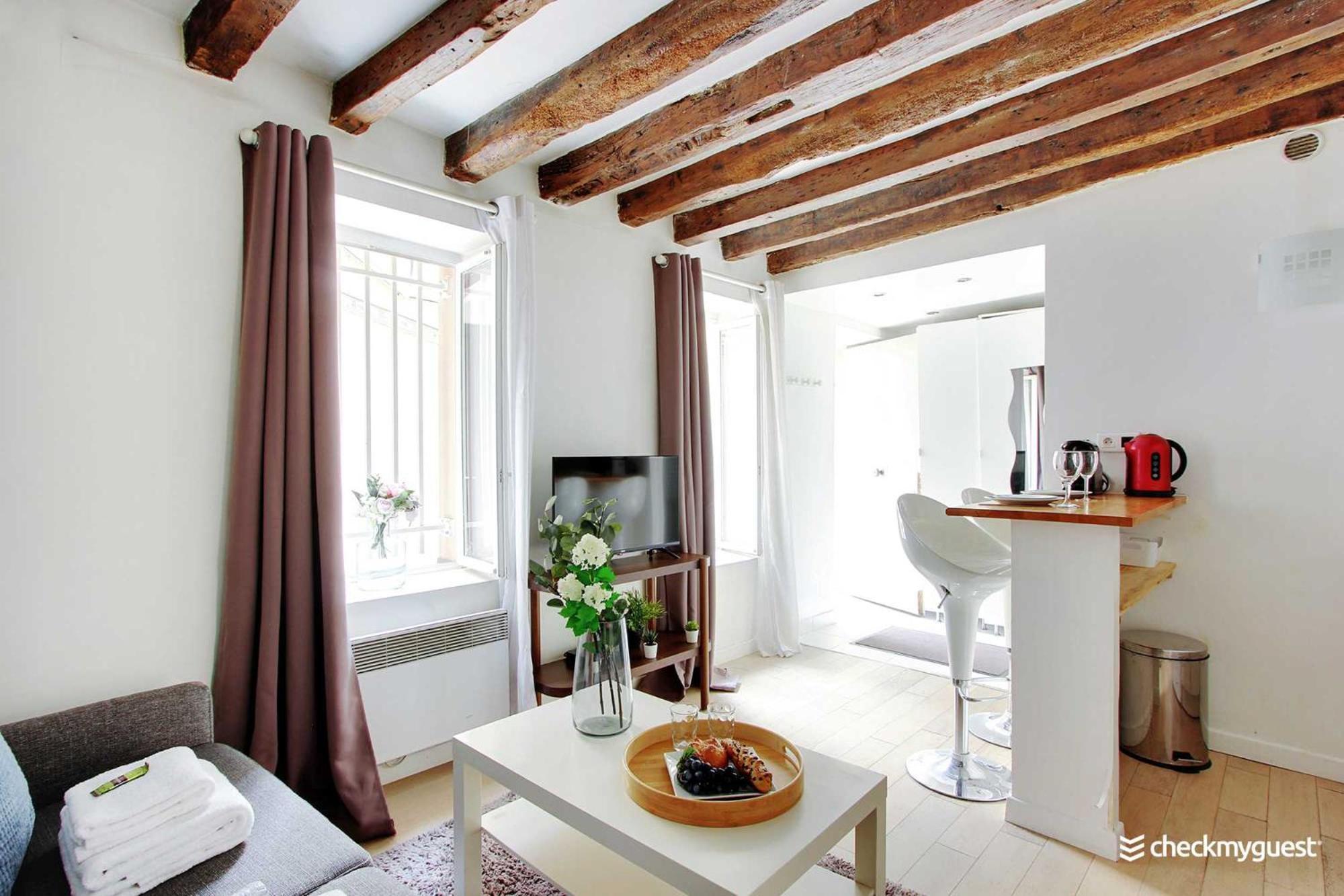 Cozy Studio 2P - Rue Mouffetard باريس المظهر الخارجي الصورة