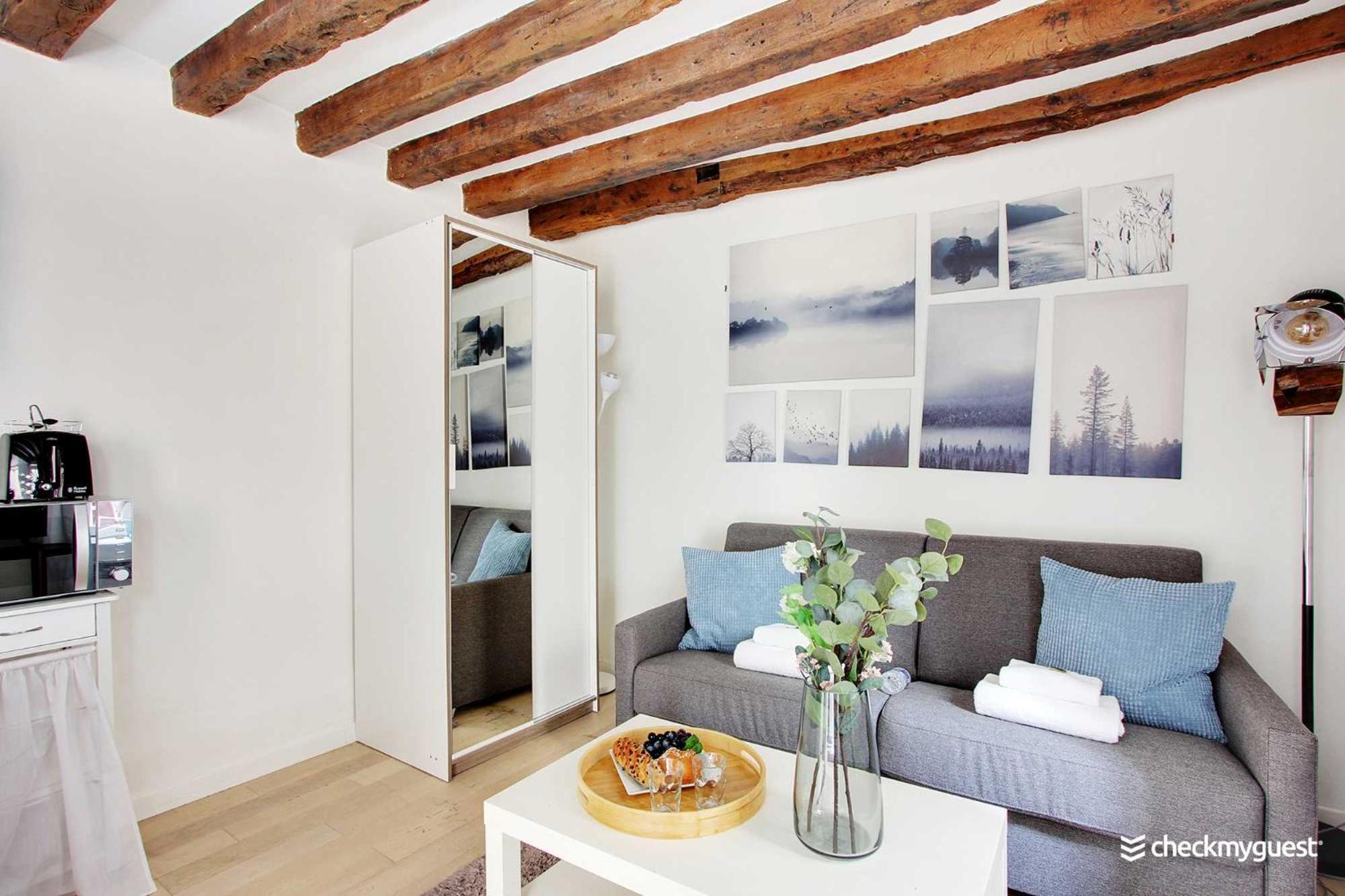 Cozy Studio 2P - Rue Mouffetard باريس المظهر الخارجي الصورة